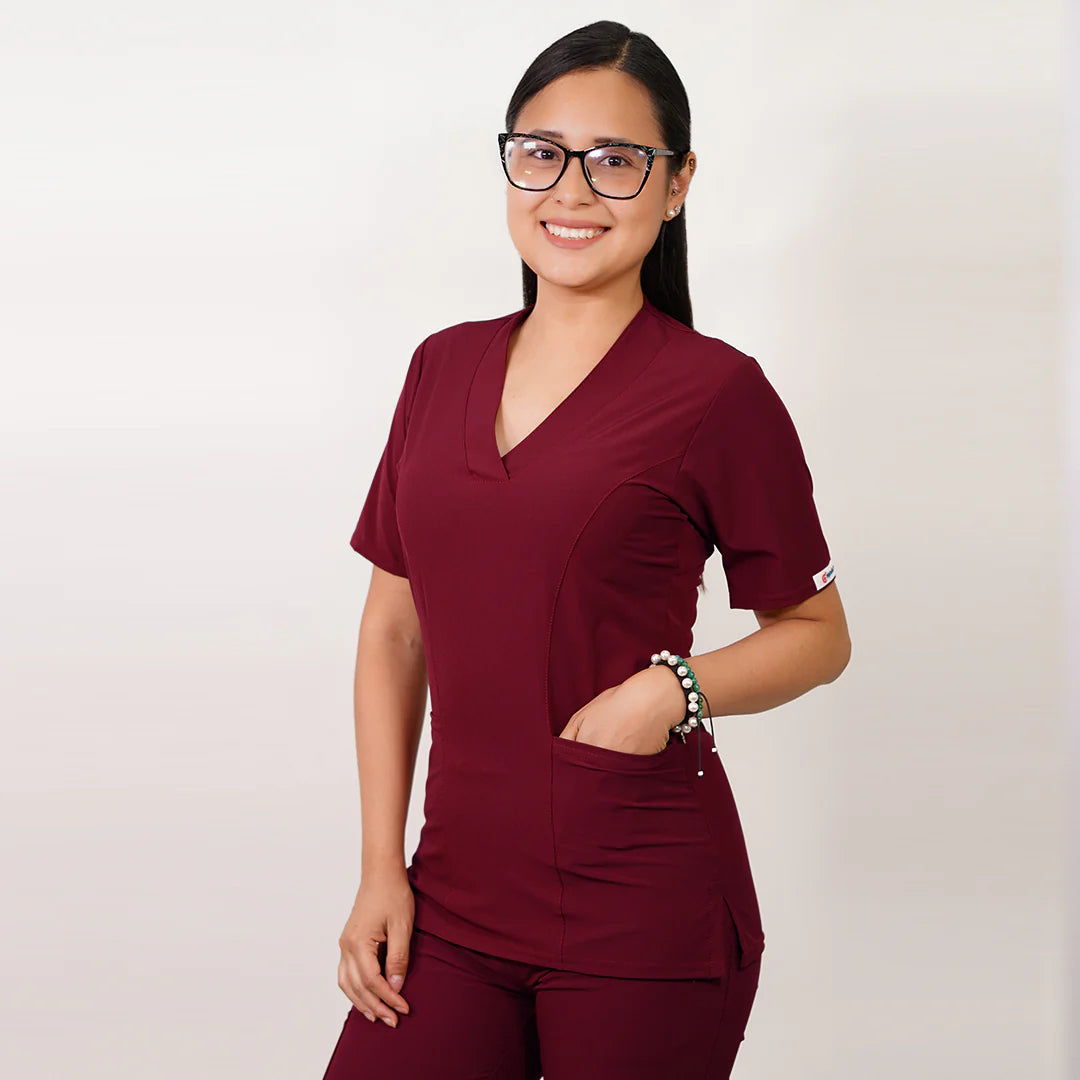 Delantal clinico tela antifluidos - Mujer