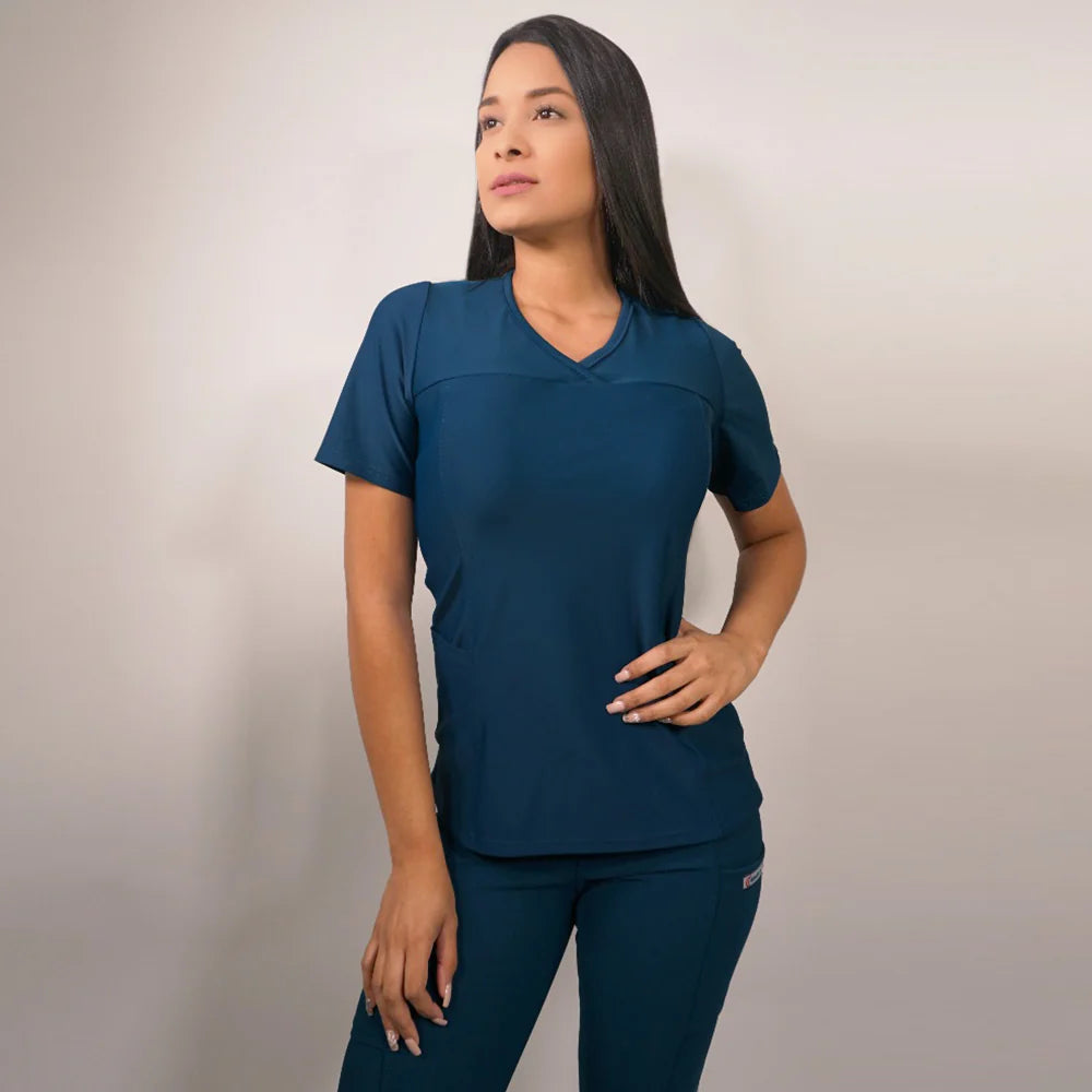 Delantal clinico tela elasticada - Mujer