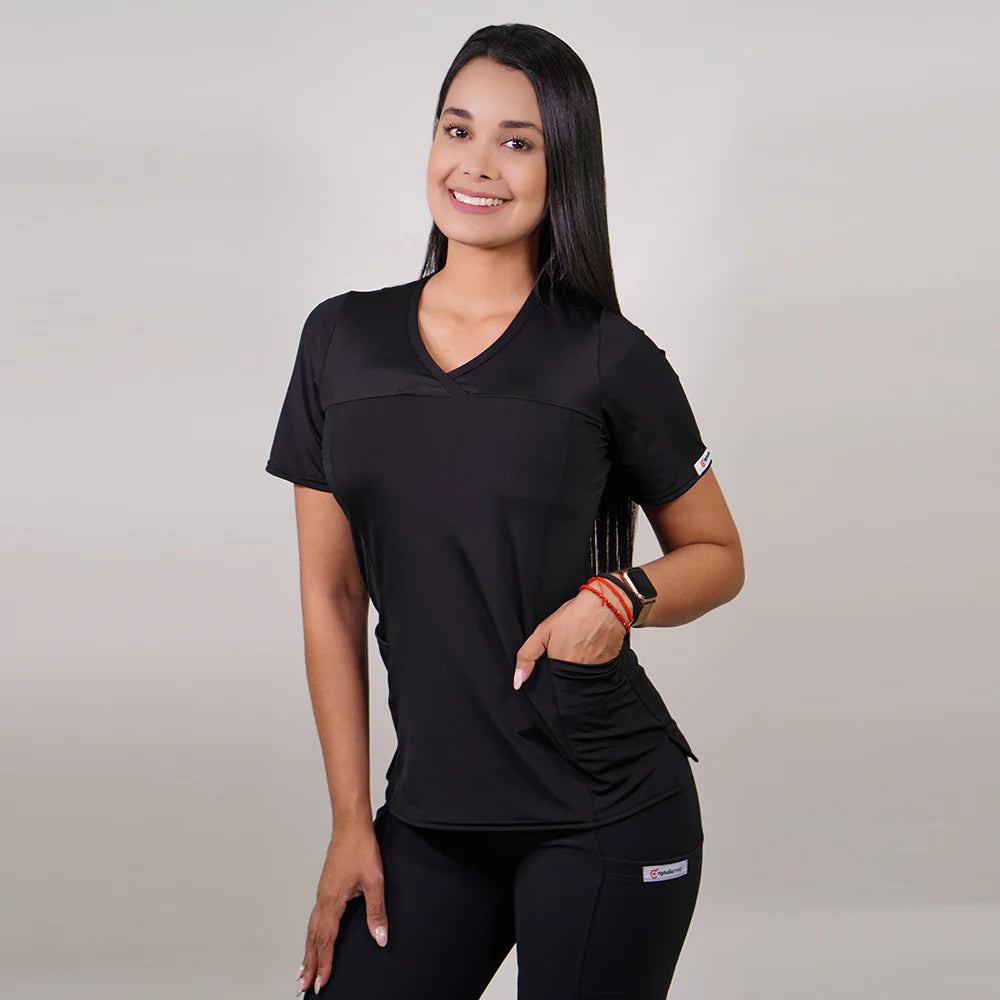 Delantal clinico tela elasticada - Mujer