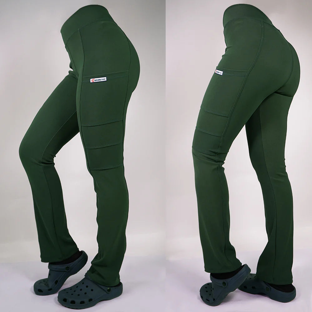 Pantalon clinico Mujer tela elasticada spandex