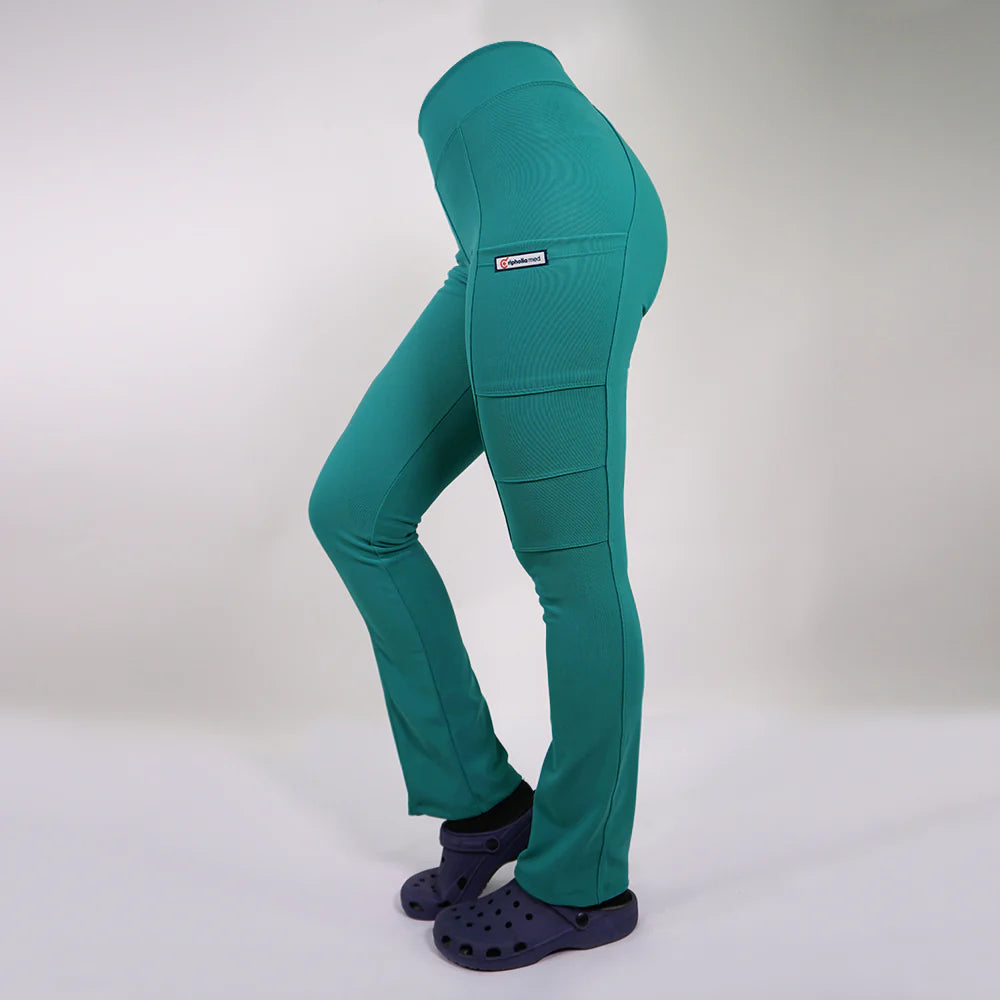 Pantalon clinico Mujer tela elasticada spandex
