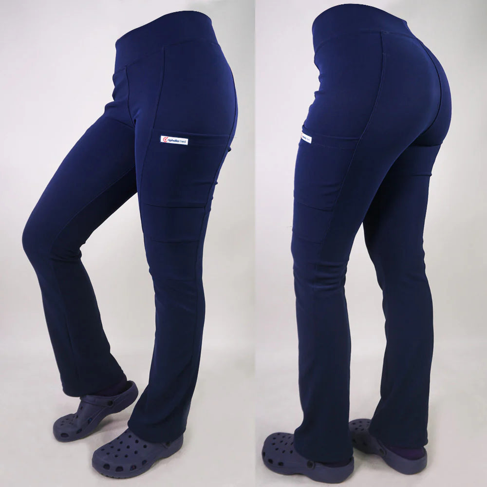 Pantalon clinico Mujer tela elasticada spandex