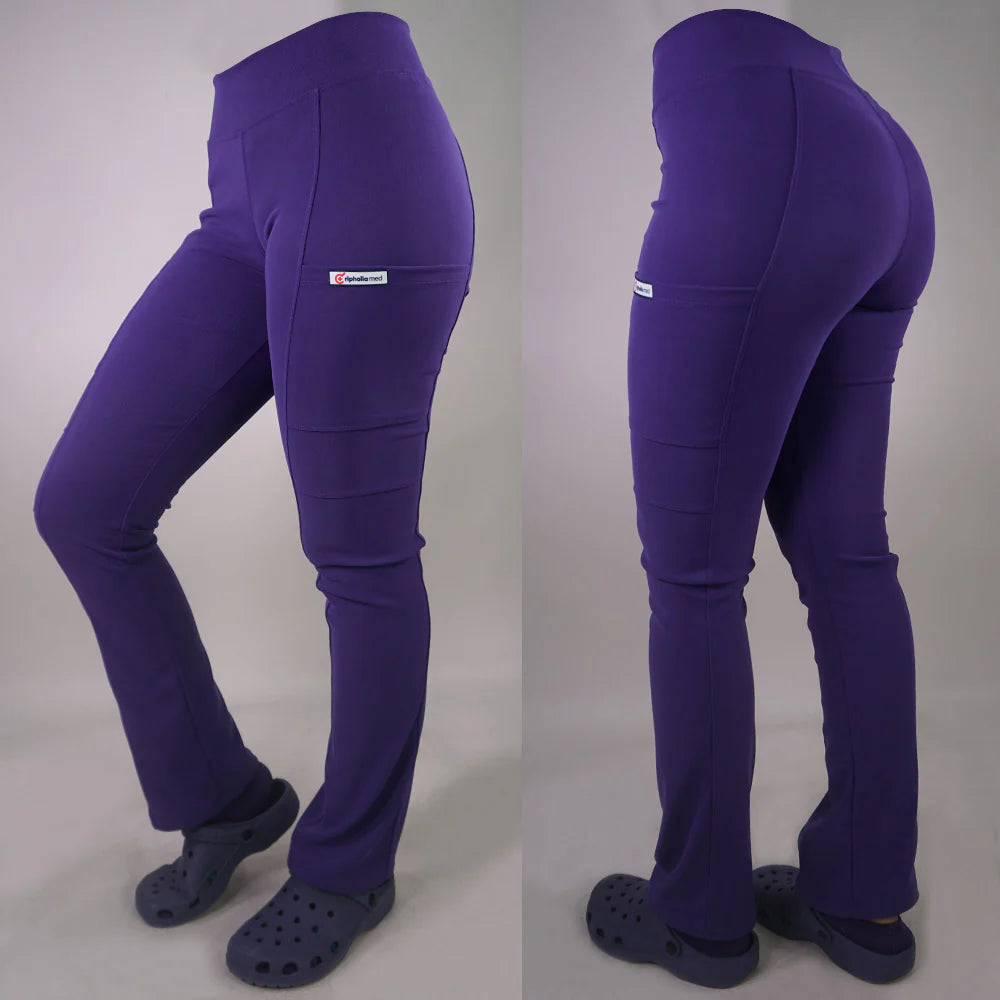 Pantalon clinico Mujer tela elasticada spandex