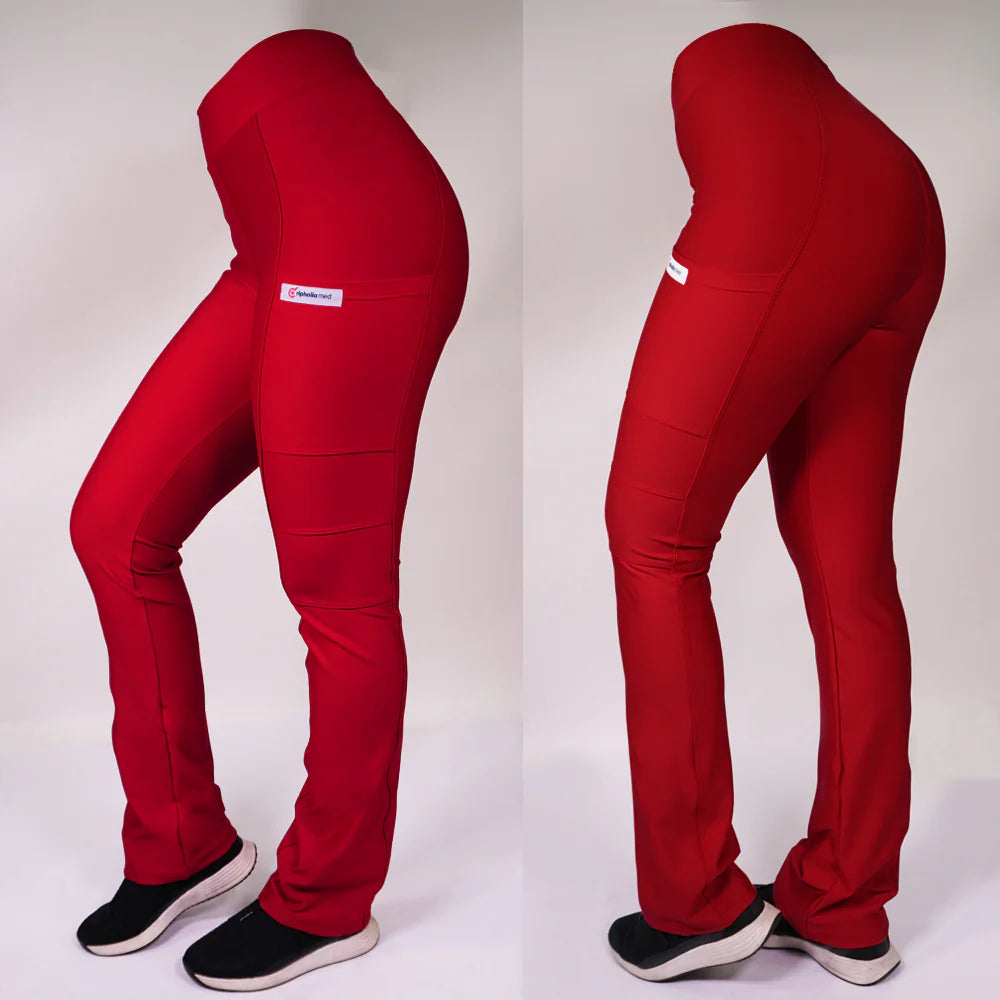 Pantalón clínico tela extra-elasticada spandex - Mujer