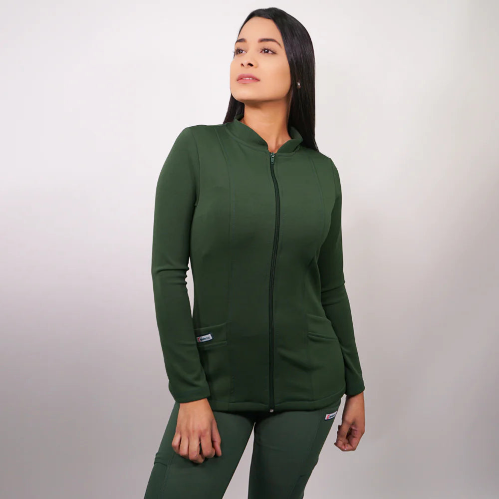 Poleron Clínico Spandex - Mujer