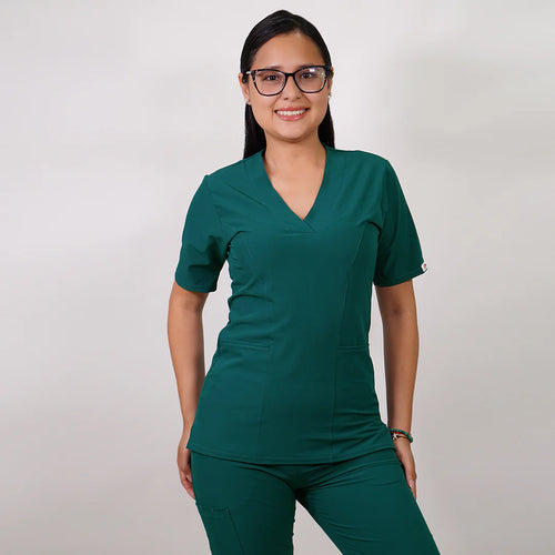 Delantal clinico  tela antifluidos - Mujer