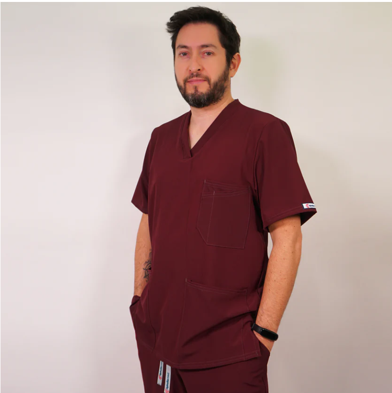 Delantal Clinico tela antifluidos - Hombre