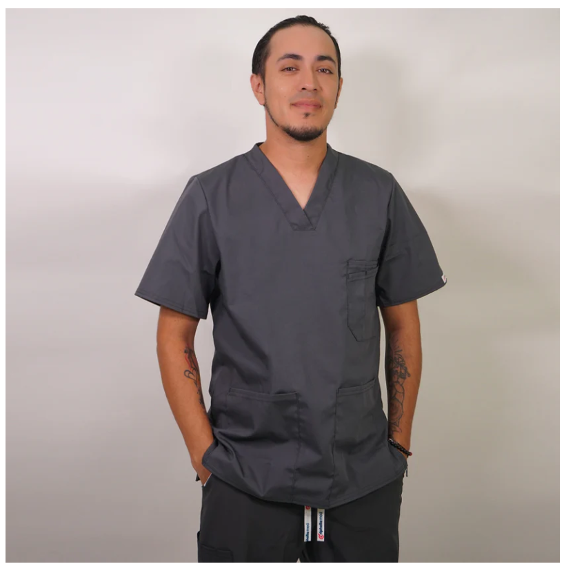 Delantal hombre tela poplin