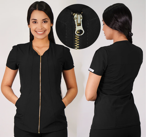 Delantal Anti fluidos Mujer Lirio con cierre.