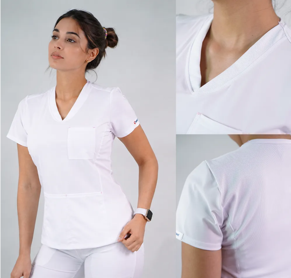 Delantal Mujer anti fluidos Violeta