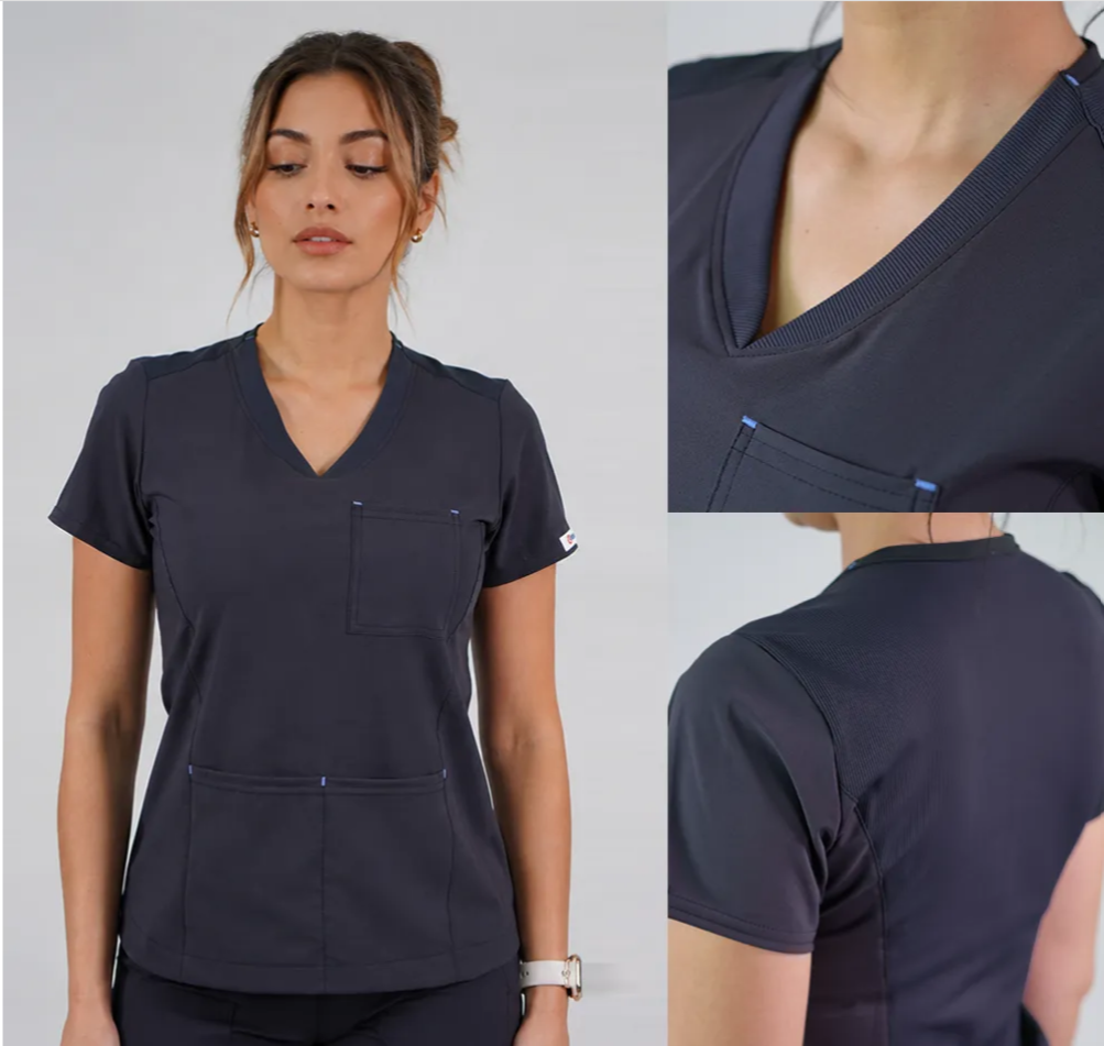 Delantal Mujer anti fluidos Violeta