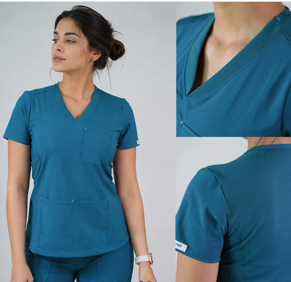 Delantal Mujer anti fluidos Violeta