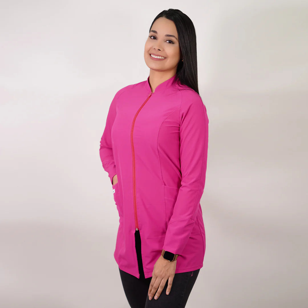 Bata clinica - Mujer tela antifluidos