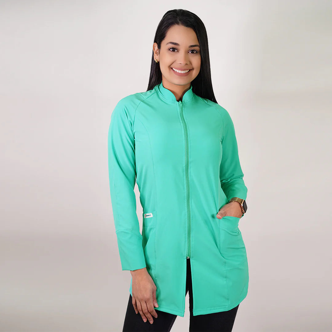 Bata clinica - Mujer tela antifluidos