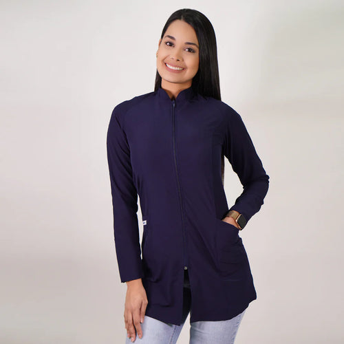 Bata clinica - Mujer tela antifluidos