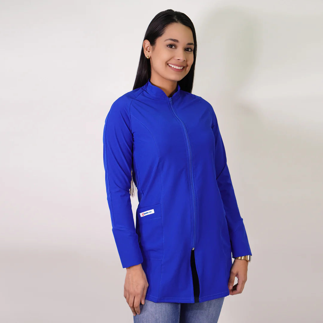 Bata clinica - Mujer tela antifluidos