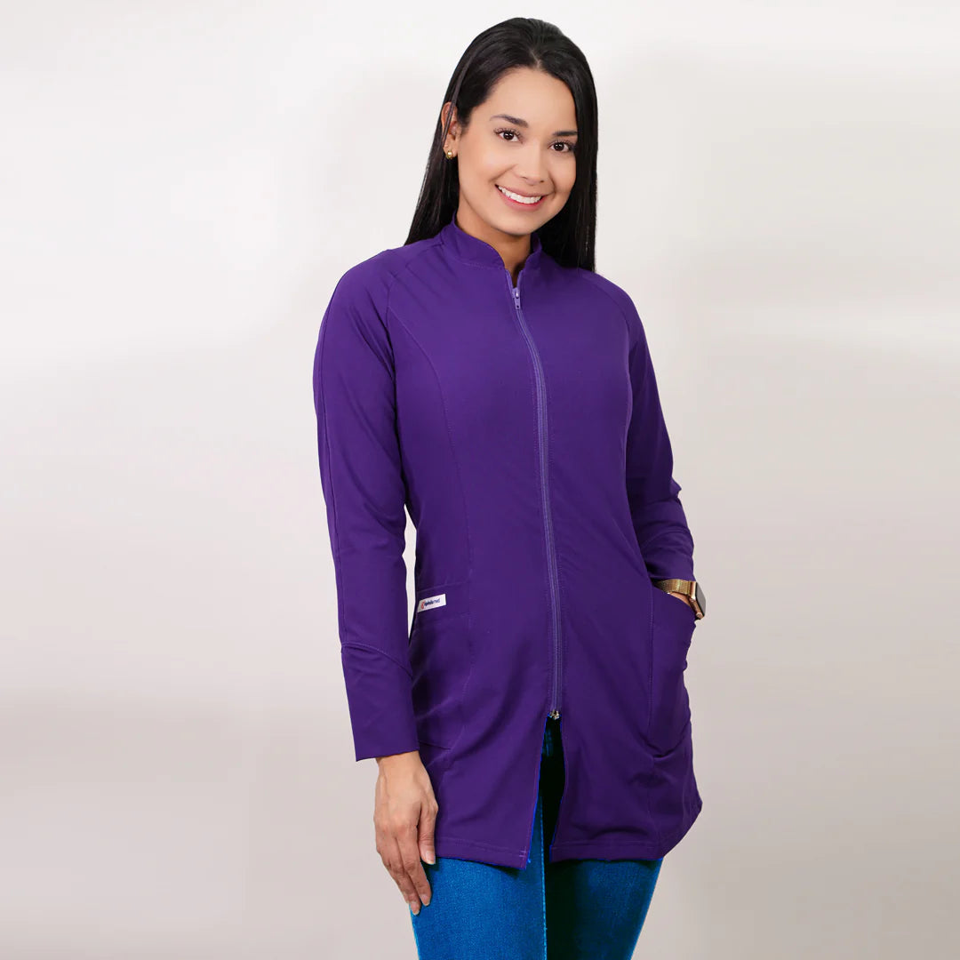 Bata clinica - Mujer tela antifluidos